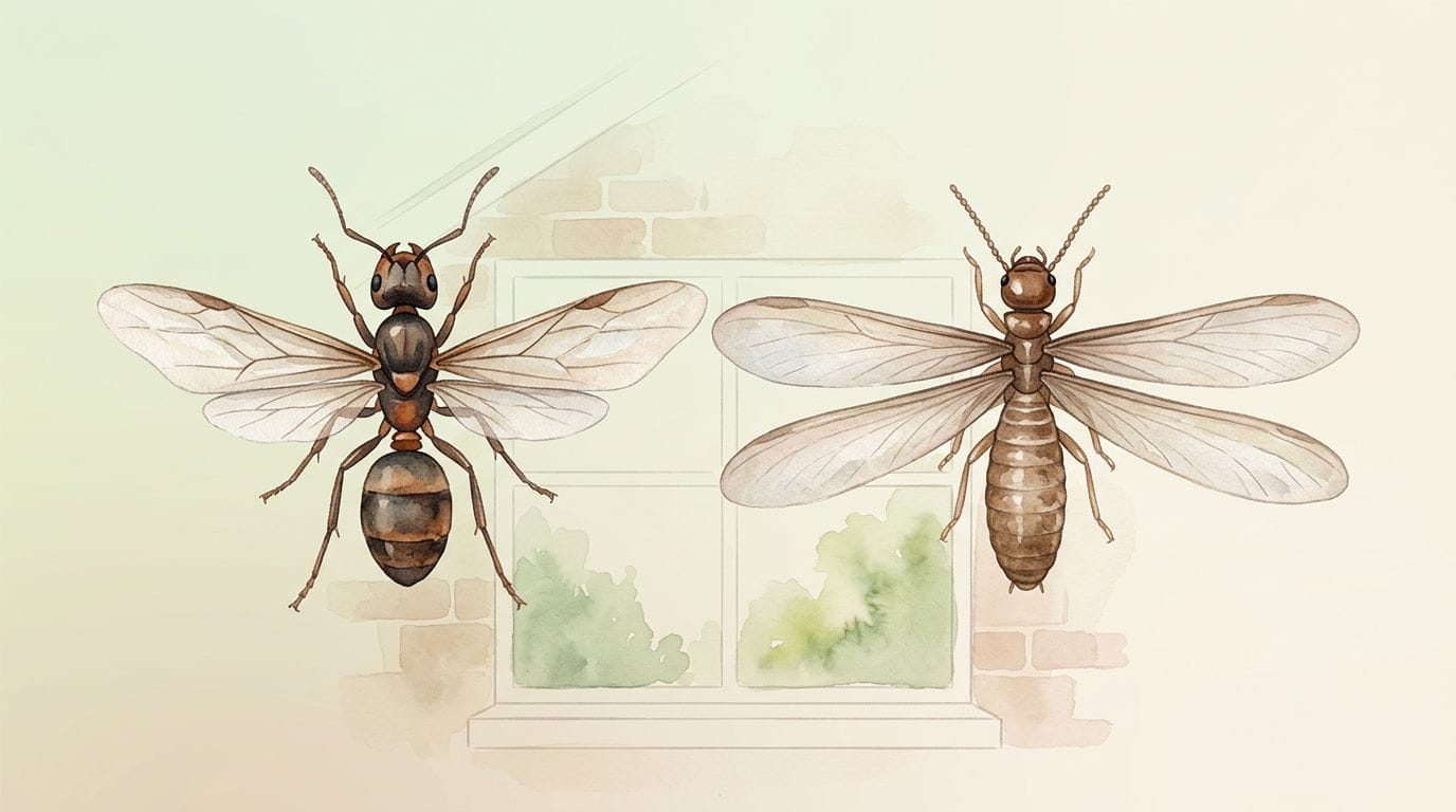 Flying Ants vs Termite Swarmers in Quincy, IL