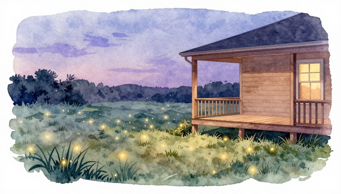 Lighting Bugs in Quincy and Adams County Summer Nights