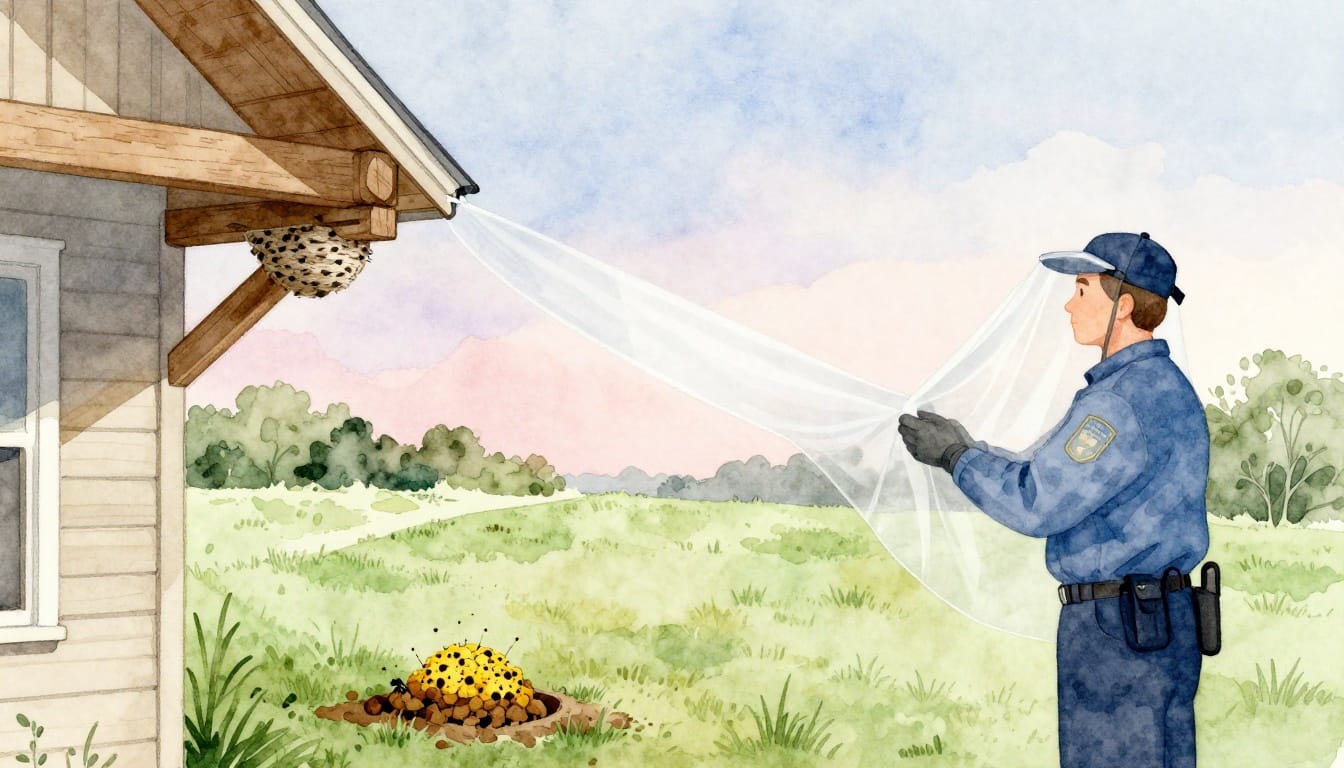 Local Wasp and Hornet Nest Removal Near Hannibal