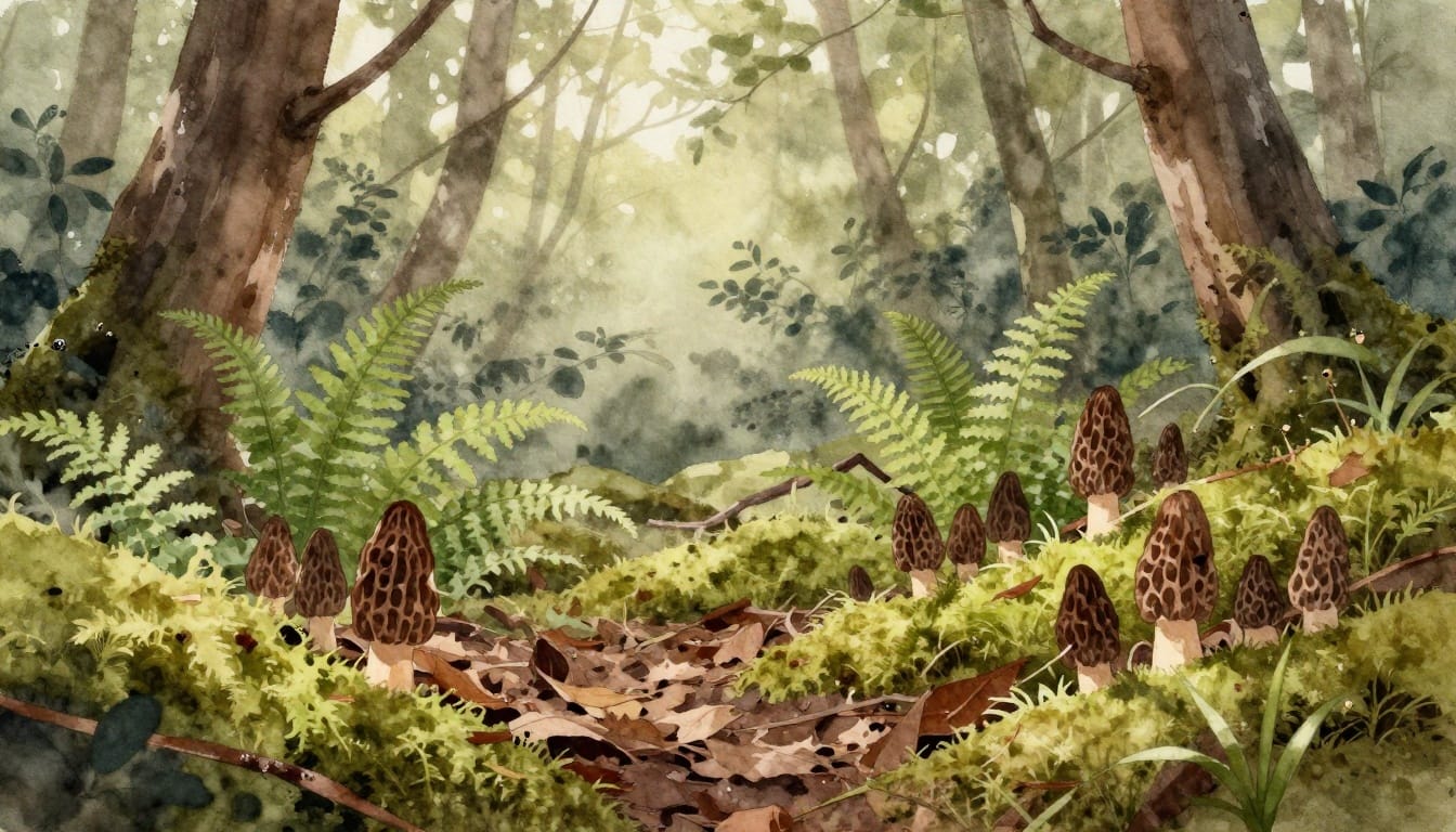 Mushroom Hunting and Ticks in West Central Illinois